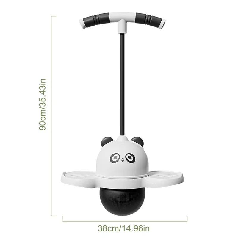 كرة القفز الباندا، توازن التوازن يساعد على نمو طويل اللياقة البدنية، كرة مرنة، معدات رياضية ممتعة للاستخدام في الهواء الطلق