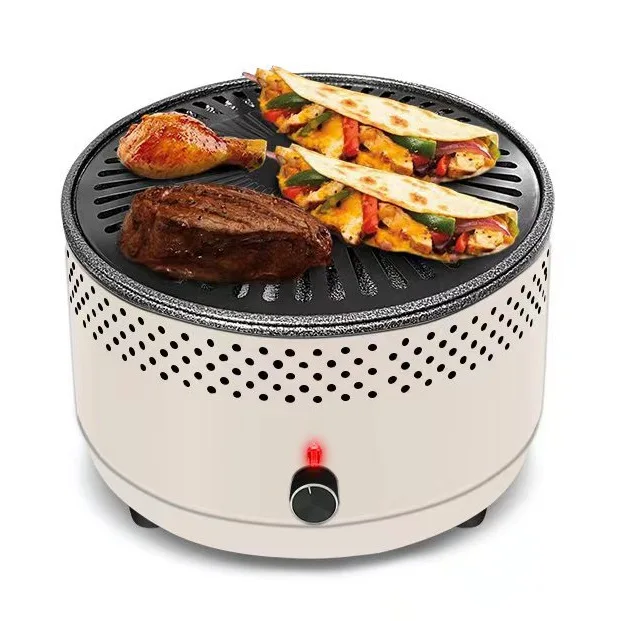 Multi-Function Charcoal Grill Stove Indoor & Outdoor Cookware for BBQ Grilling Tea Brewing and Meat Roasting Cooking