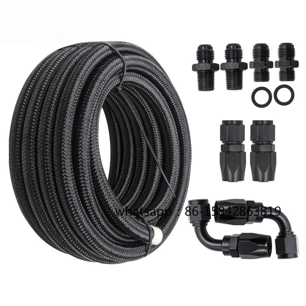 Car Modification Automatic Transmission Refrigerator Line Kit 4l60e Black An6 Black Line Oil Cooler YouTube 4l65