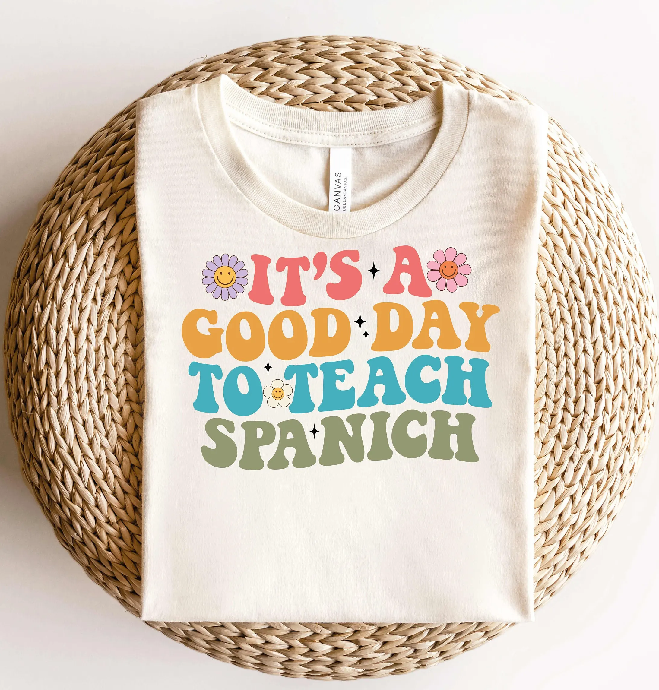 Spanish Teacher T Shirt Groovy Maestra Appreciation Back To School Camisas En Espanol