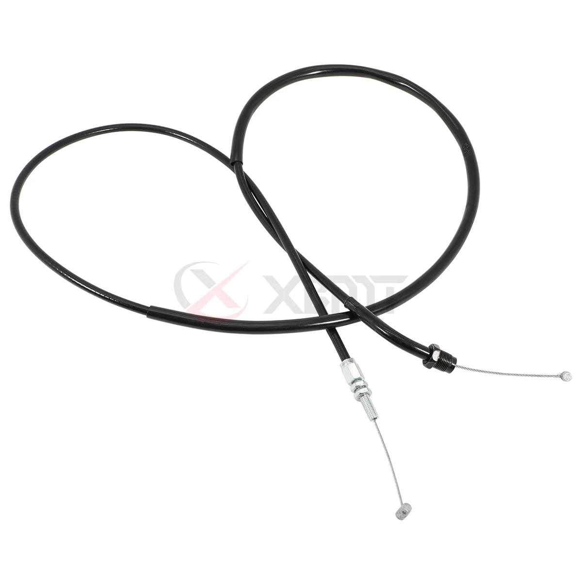 Motorcycle Lengthen Throttle Line Clutch Cable Steel Wire Set For Honda Steed VLX400 VLX600 Magna VF250 Shadow VT400