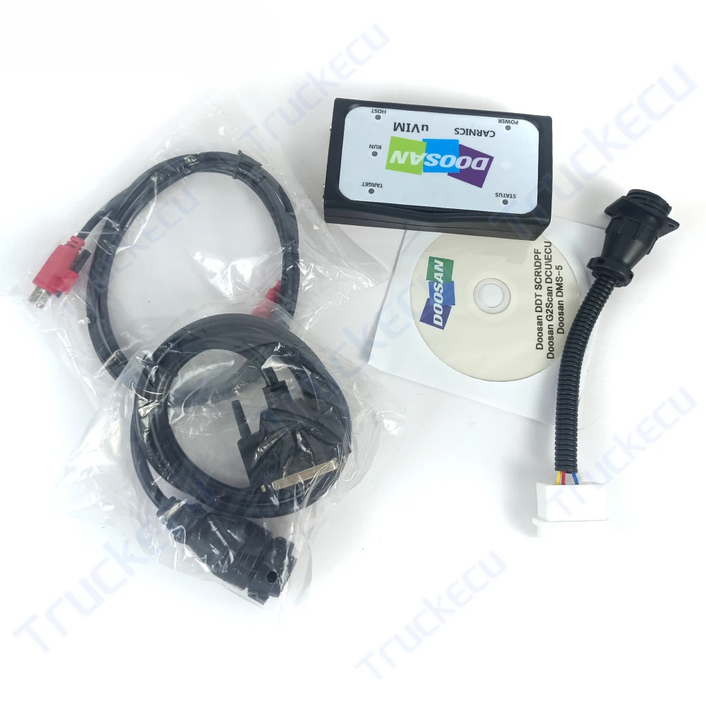 

For Doosan UVIM DMS-5 Version Communication Interface for Excavator Heavy Industry Engine System ECU Diagnostic Tool