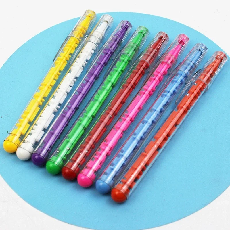 24Pcs Wholesale creative student maze ballpoint pen, new fancy fun puzzle file pen, learning office supplies