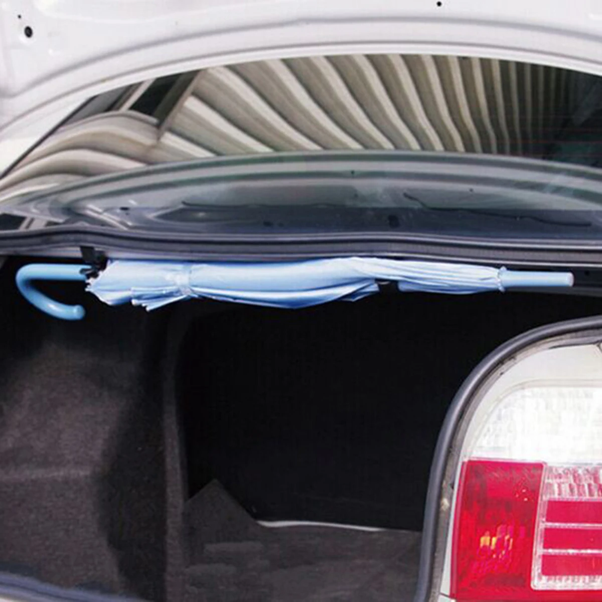 

2 pcs Trunk Hooks Umbrella Hanger Storage Organizer For Cleaning Cloth Accessories Black Car Storage Car Trunk Holder For Rv