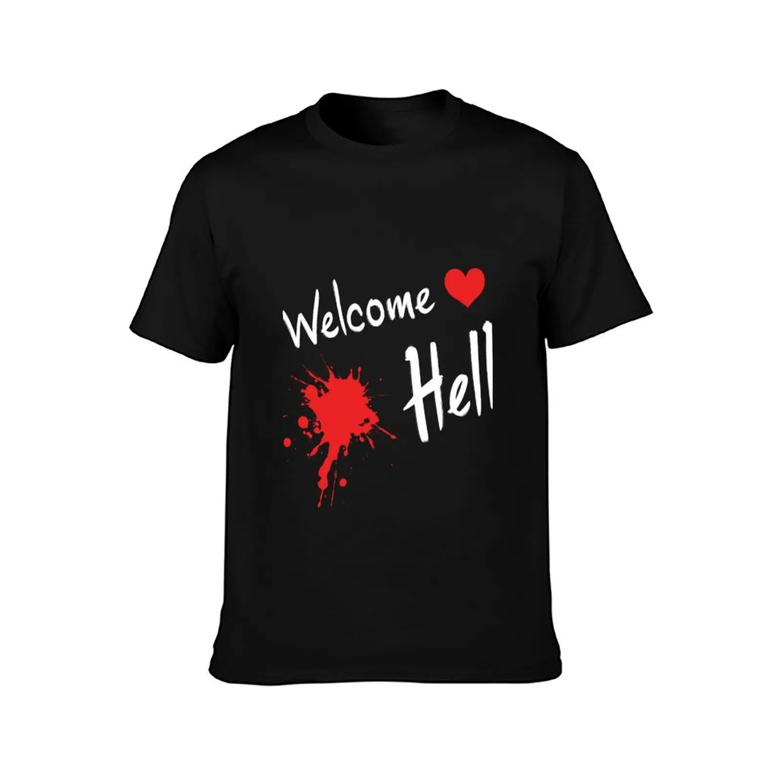 Touhou Project - Welcome Hell T-Shirt No Iron Casual Short Sleeve Top T-Shirt