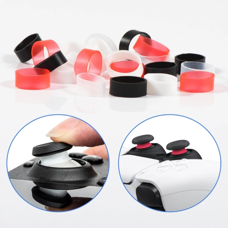 48Pcs/Set Joystick Elastic Guard Ring for Steam-Deck / / PS4-