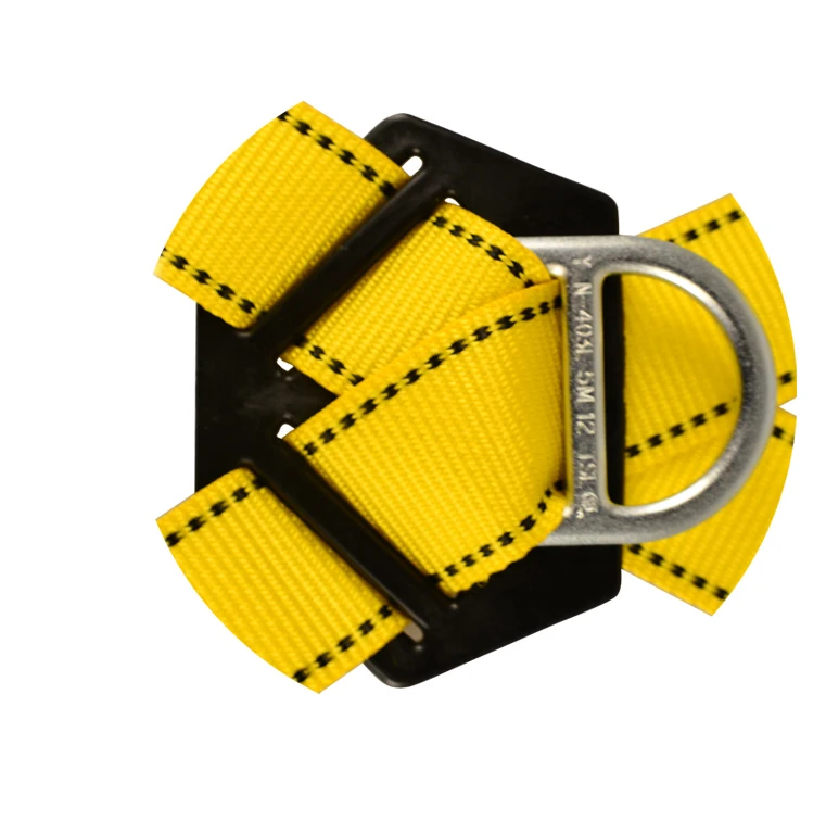 Cintura di sicurezza per tutto il corpo con protezione anticaduta con cordino a doppia cinghia personalizzato colorato personalizzato