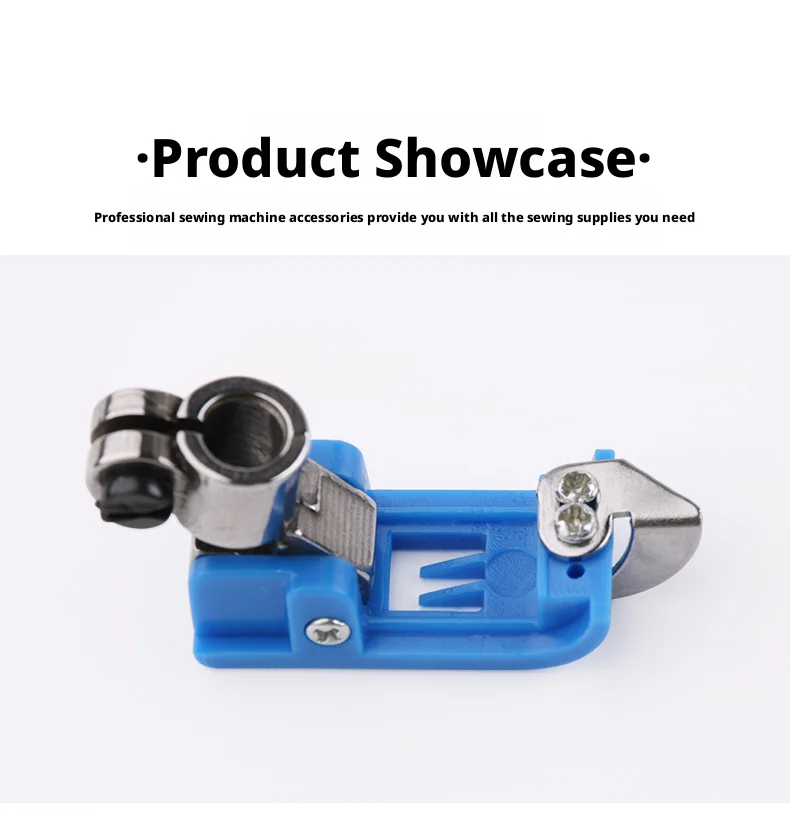 W500 Coverstitch Machine 5.6mm Plastic Presser Foot Wear-Resistant Anti-Slip Soleplate Three-Needle Five-Thread Knit Sewing Acce