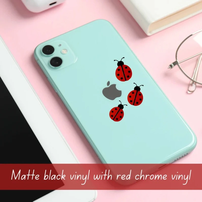 

Водонепроницаемые виниловые наклейки | Наклейки на автомобиль с изображением божьей коровки | Наклейки на зеркало заднего вида: наклейки в виде божьей коровки | Милые наклейки с божьими коровками