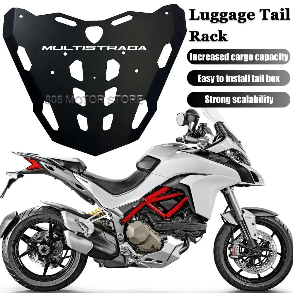 

For Multistrada 950 1260 1200 Motorcycles Luggage Rack Tail Box Brackets Luggage Ride Box Holder Bracket
