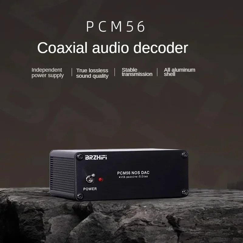 PCM56 *2 Classic HIFI Decoder Board Coaxial Digital To Analog Audio DAC Decoder 16BIT 48K More Than TDA1541 DC12V