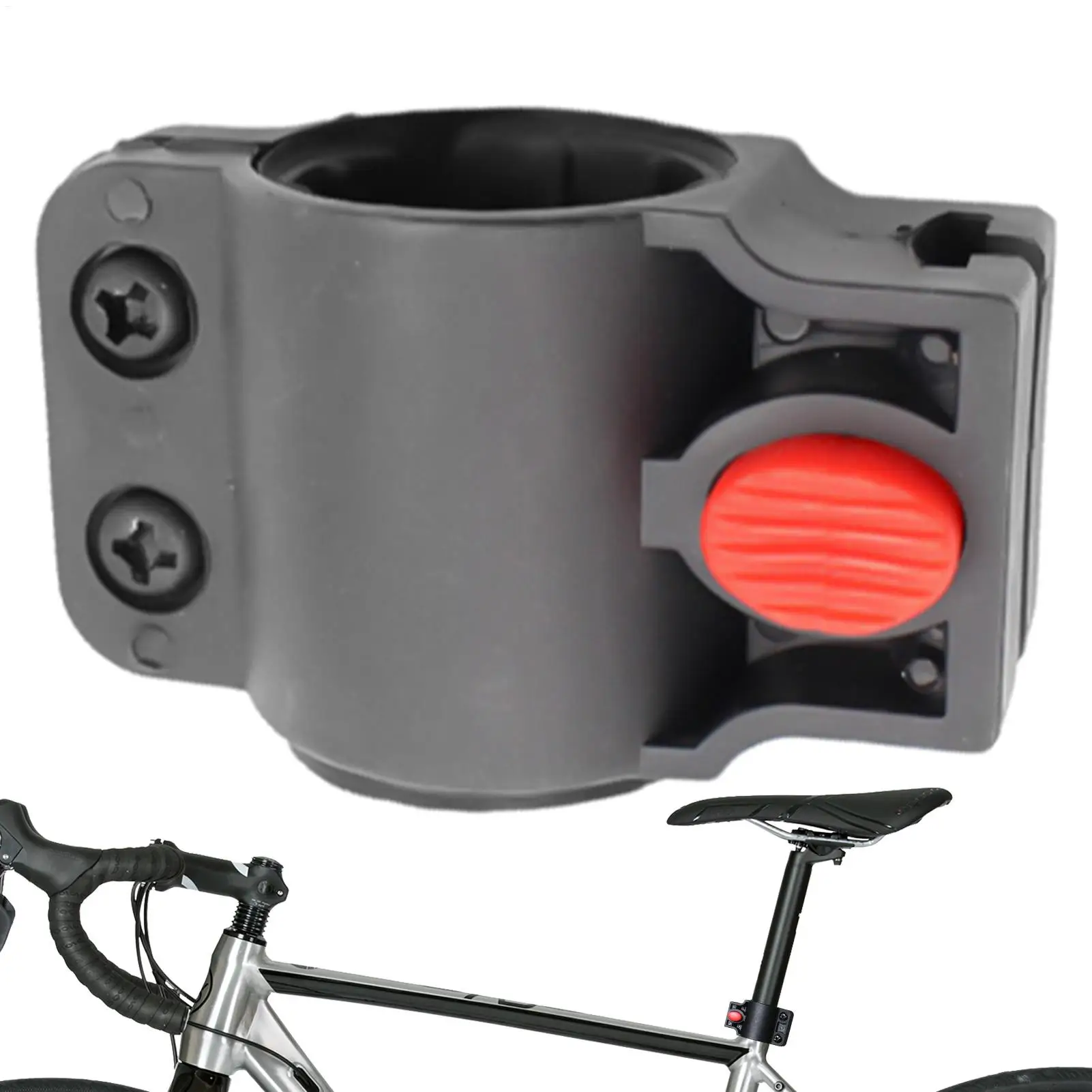 Soporte de bloqueo de bicicleta, bloqueo Circular tipo U, accesorios para bicicleta, soporte de montaje de marco fijo, piezas de ciclismo, accesorios para MTB, soporte de bloqueo