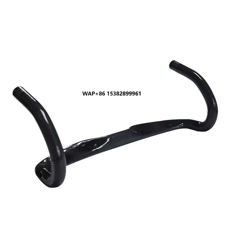 

Manufacturer Direct Customized Carbon Fiber Bicycle Handlebars with Bent Design Sport Bicycle Parts for Road Bicycles