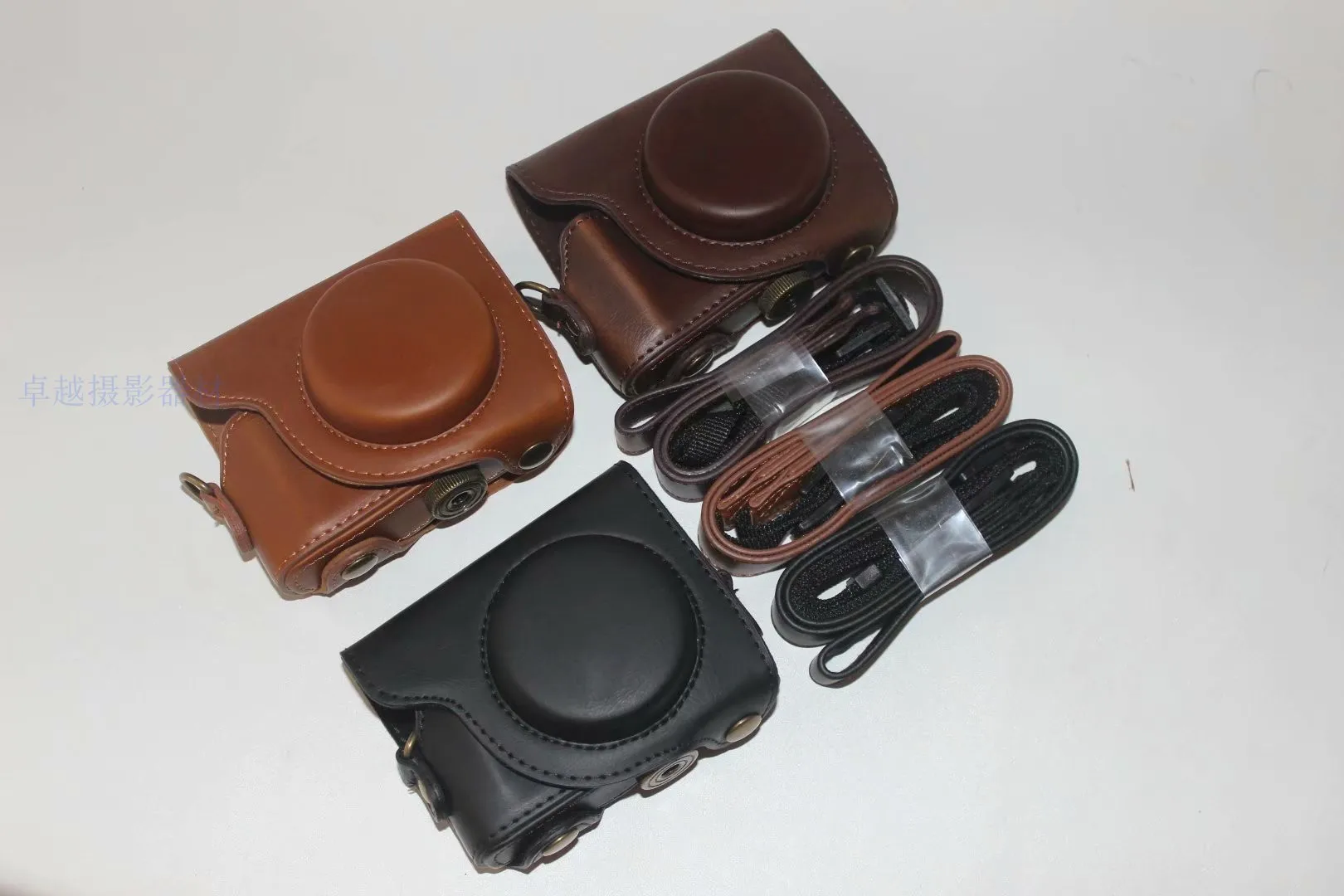 PU Leather Camera Bag Case For Canon Powershot G9 X G9X G9 X Mark II G9X2 S90 S95 S100  S110  S120  S200 Camera Cover With Strap