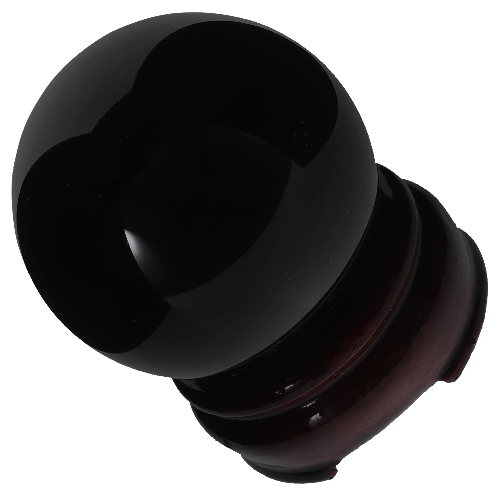 

Black Obsidian Crystal Ball 6cm Diameter Smooth Surface Desktop Office Decoration Feng Shui Meditation Healing Crystal Sphere