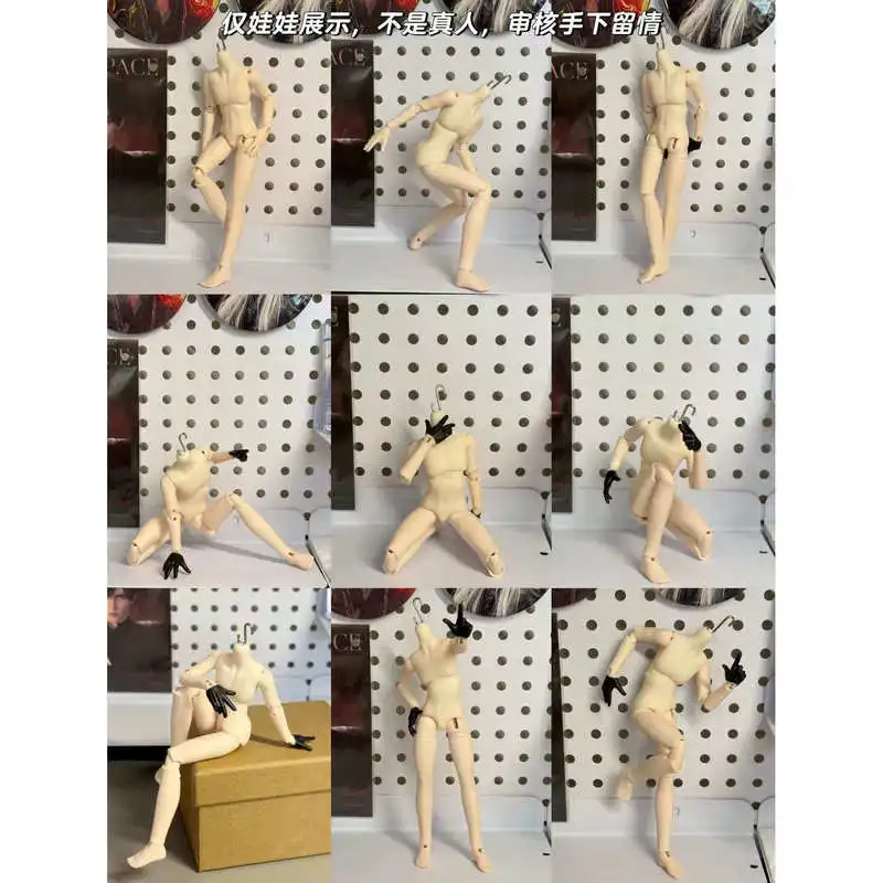 

1/12 3.0 Thin Muscle 12 Points Bjd Genuine Baby Body Height 14cm Can Be Connected To Ob11 Body