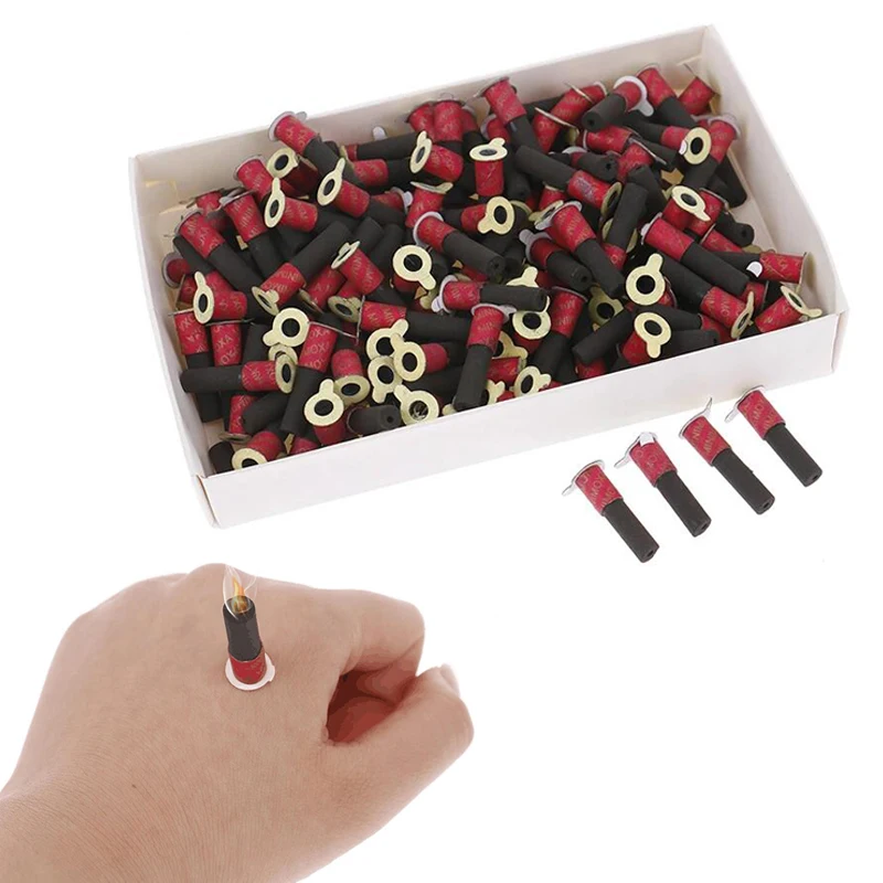 180PCS Mini Moxibustion Tube Moxa Sticker Heating Massage Therapy Relief the Pain Wild Mugwort Warm Meridian Acupuncture Points
