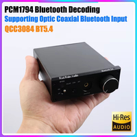 Rod Rain Audio DAC QCC3084 5.4 Bluetooth PCM1794A Decoder Audio Hifi USB Dac Bluetooth Receiver APTX-HD LDAC Headphone Amplifier