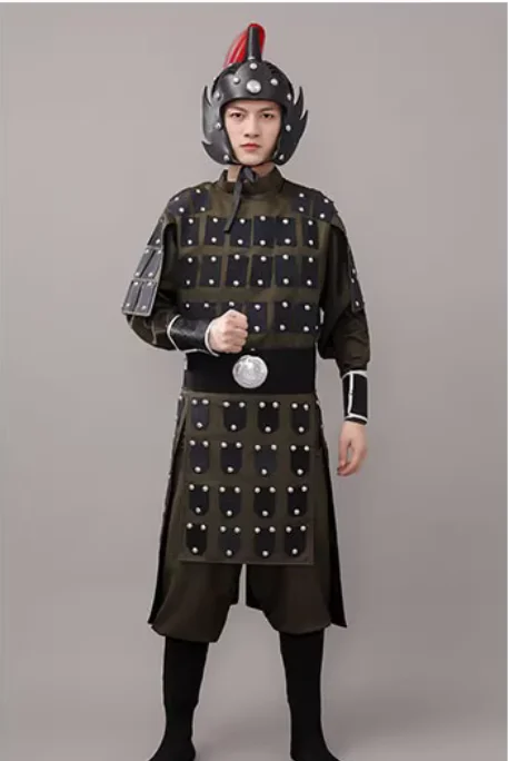 Armored General Stage Costume Men's Halloween Cosplay Hero Robe