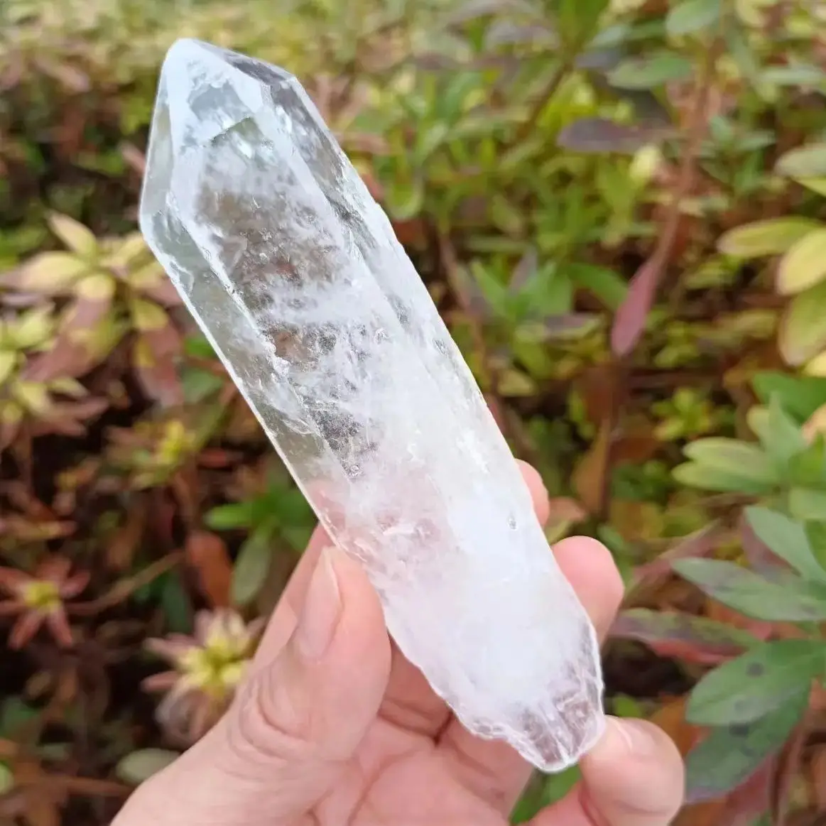 Natural White Quartz Rough Rough Stone Single Tip,White Crystal Ore Tower,Mineral Reiki Healing Stone,Degaussing Meditation Wand