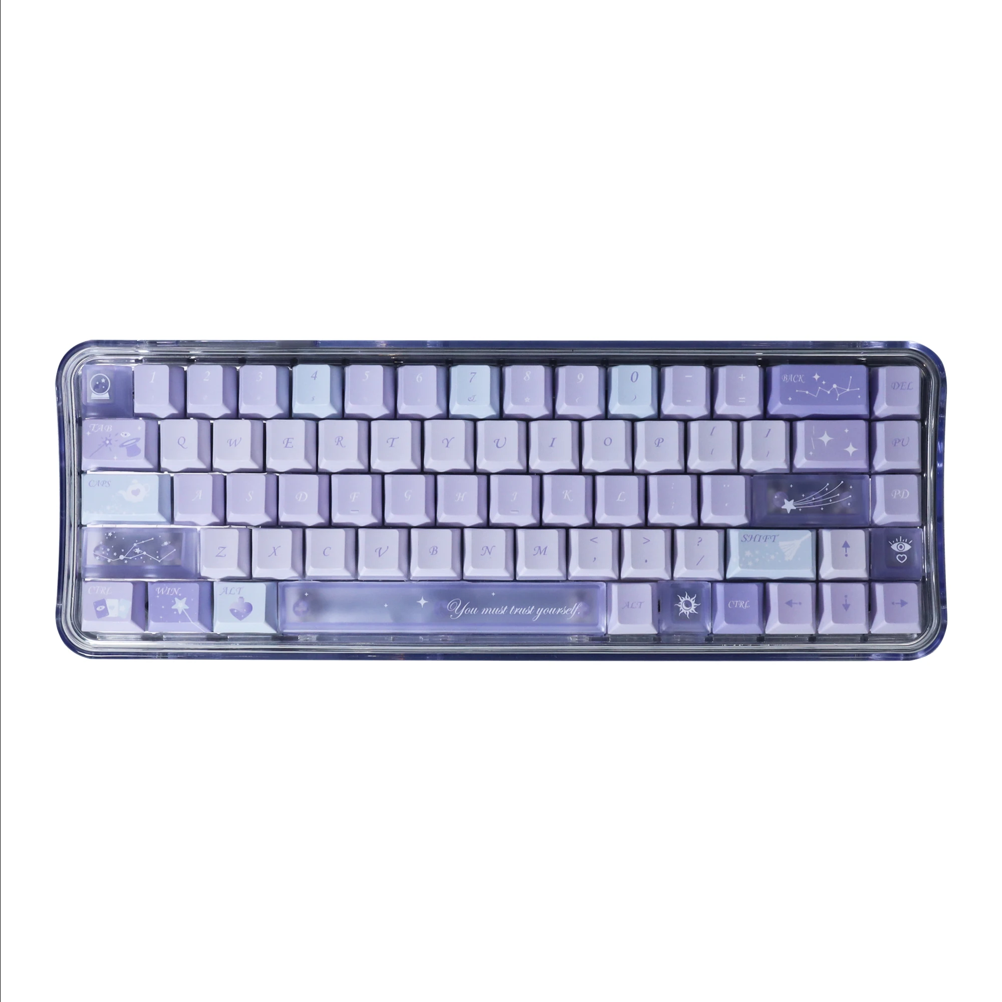 Magic experimental keycap/original height PBT mechanical keyboard/magnetic axis wooting