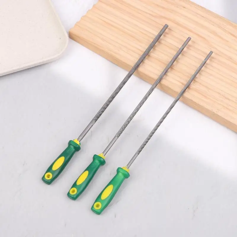 

Набор круглых напильников для заточки цепей бензопил из высокоуглеродистой стали 4.0мм, 4.8мм, 5.5мм, для аксессуаров к бензопилам и деревообрабатывающих инструментов