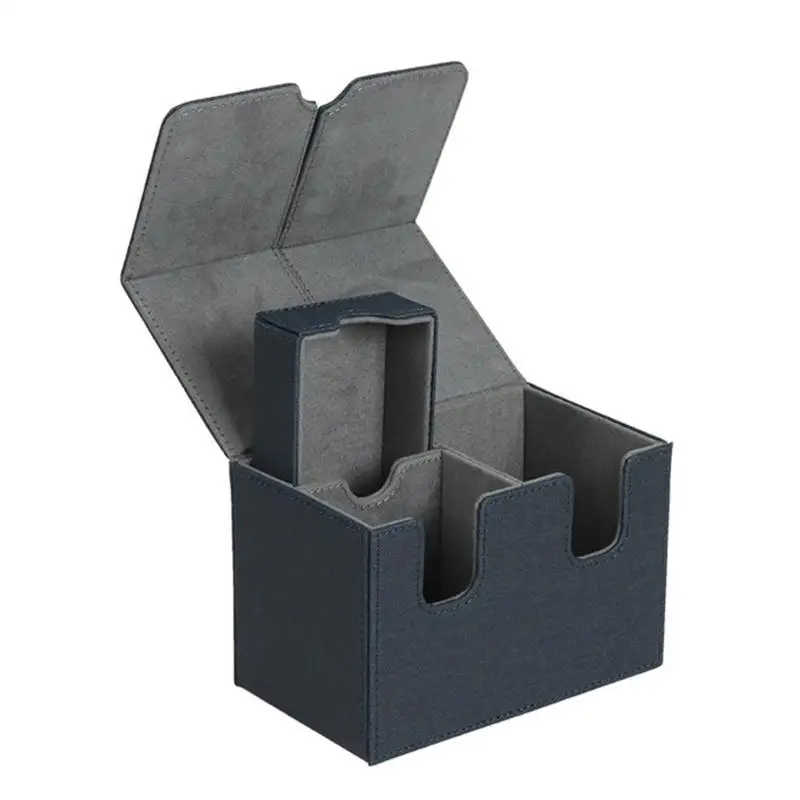 

652F PU Leather Tarots Cards Case Playing Cards Display Tarots Deck Protective Case for Standard Size Tarots Playing Cards