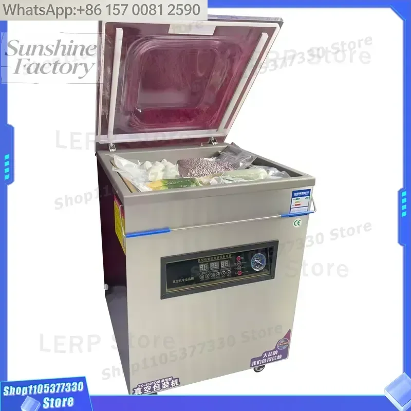 450TD Stainless Steel Body Vacuum Sealing Machine for Mutton Fresh-keeping, Commercial & Household Applicable