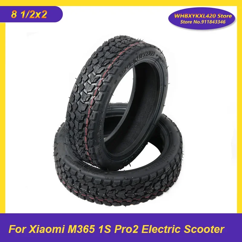 8.5 Inch 50/75-6.1 Off Road Tubeless Tire 8 1/2x2 Inner Tube for Xiaomi M365 1S Pro2 Electric Scooter 8.5\