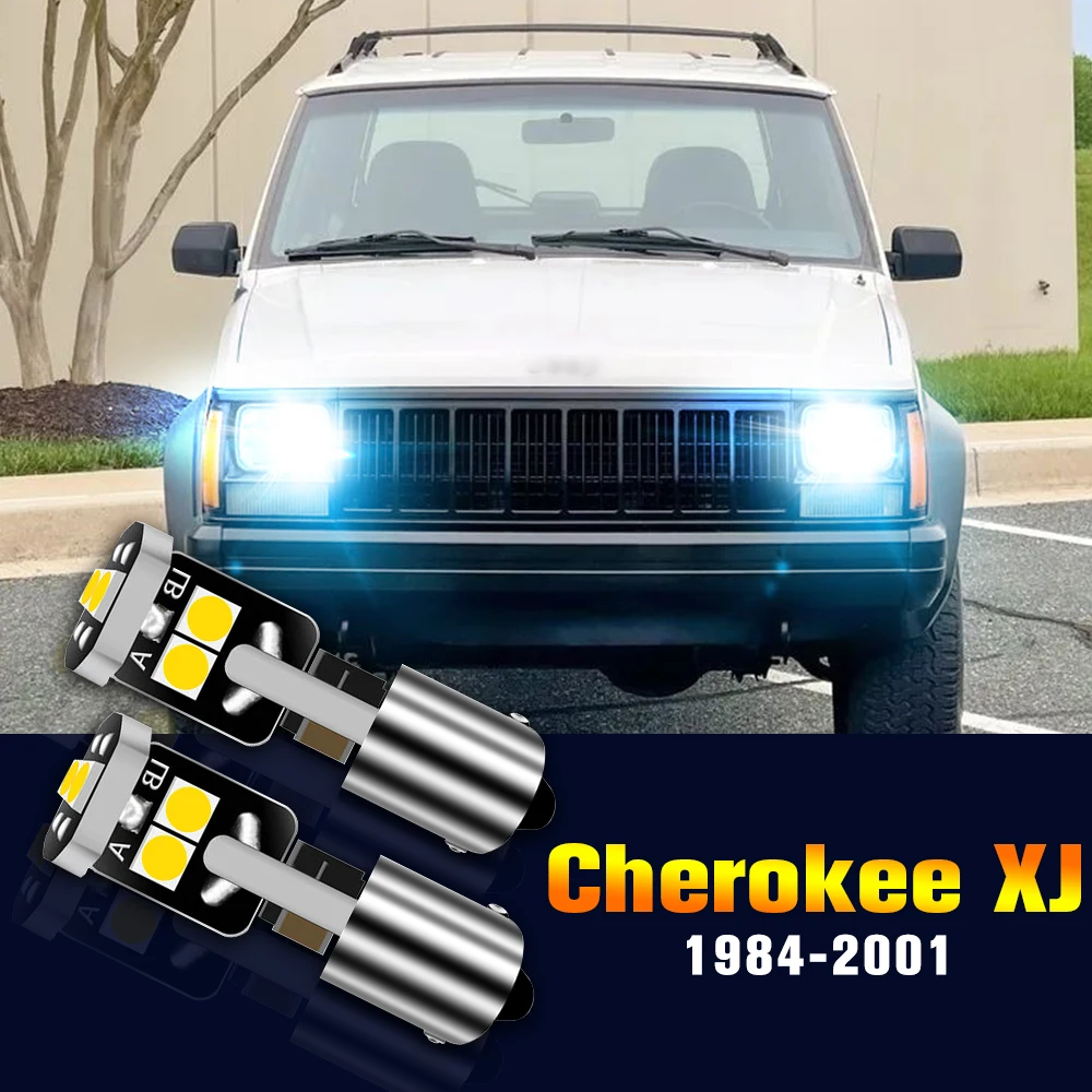 

2pcs LED Clearance Light Bulb Parking Lamp For Jeep Cherokee XJ 1984-2001 1992 1994 1995 1996 1997 1998 1999 2000 Accessories