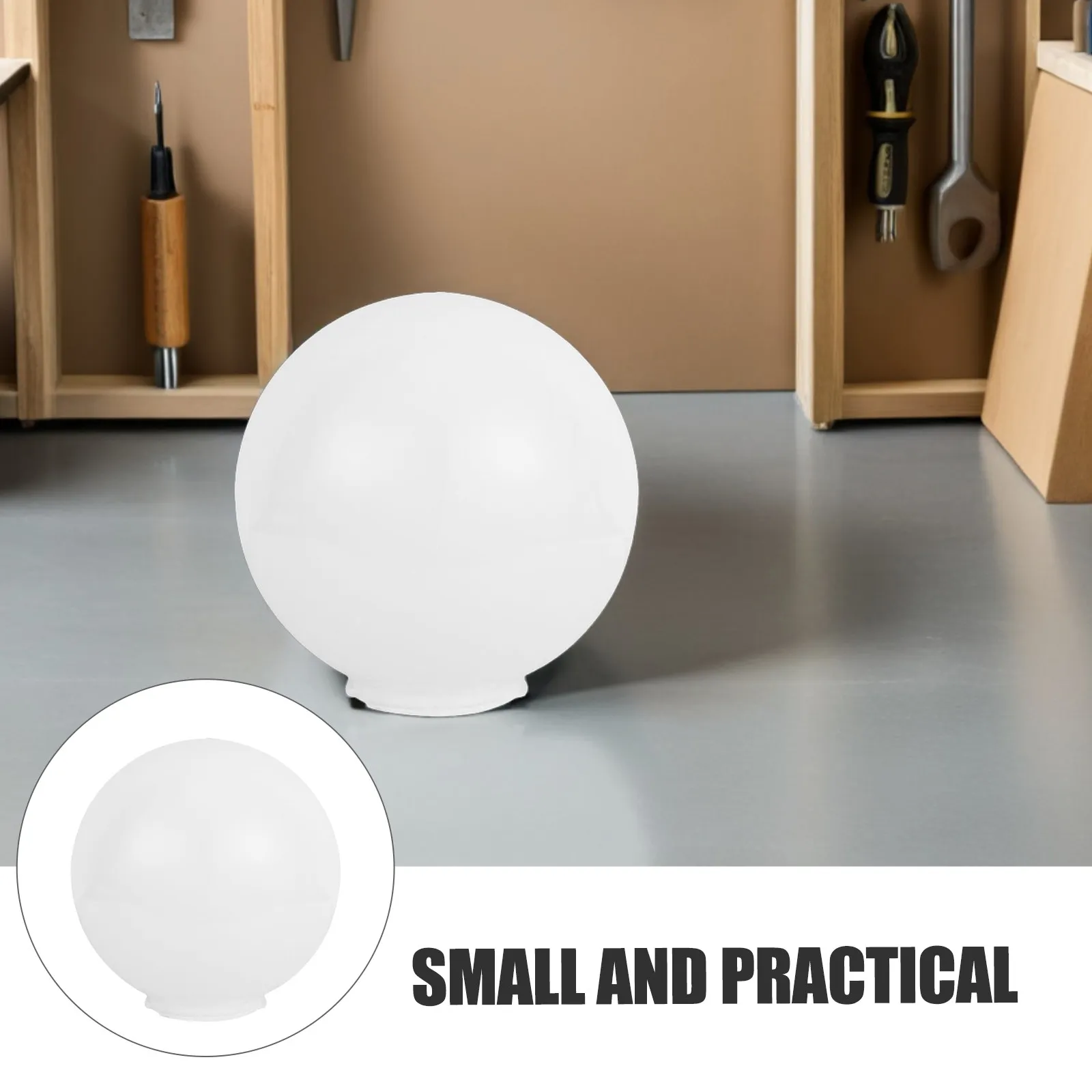 

Ball Lampshade Acrylic Globe Light Cover Replacement for Ceiling Chandelier Pendant Outdoor Lamp Post Living Room Bedroom Warm