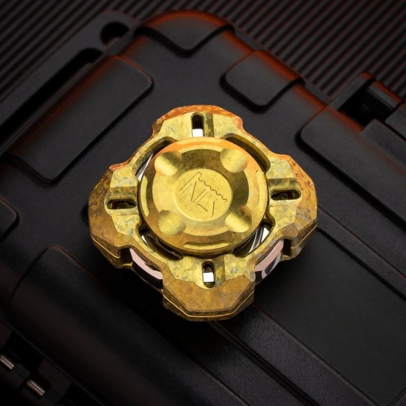 KTSEDC نقر ولسان M4 أربع أوراق طبعة محدودة الربط الداخلي والخارجي الميكانيكية تململ سبينر لعبة الضغط #6