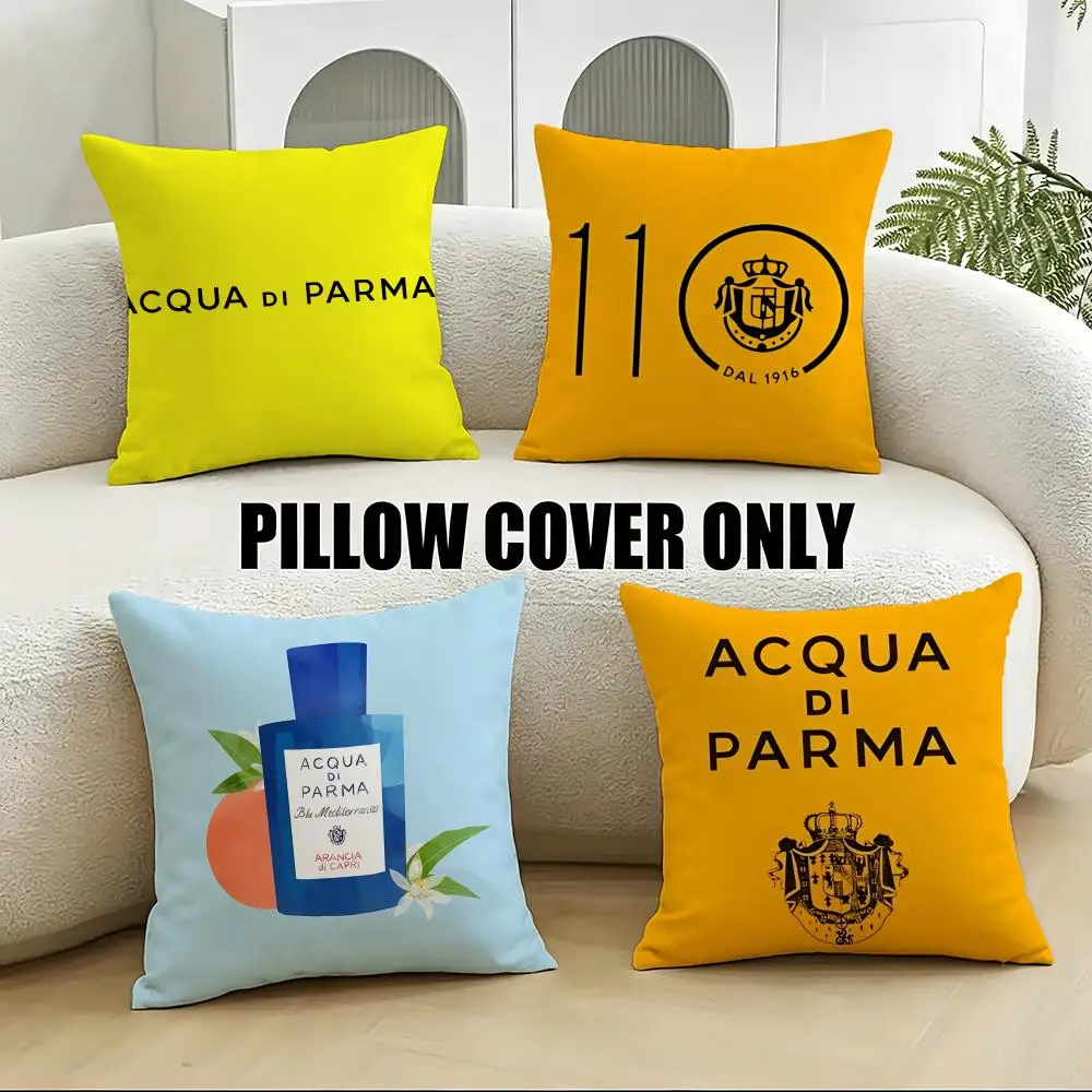 Capa de Almofada A-Acqua di Parma Fragrant, 4 Peças, Capas de Almofada Macias e Peludas 40x40 45x45 para Sofá e Quarto