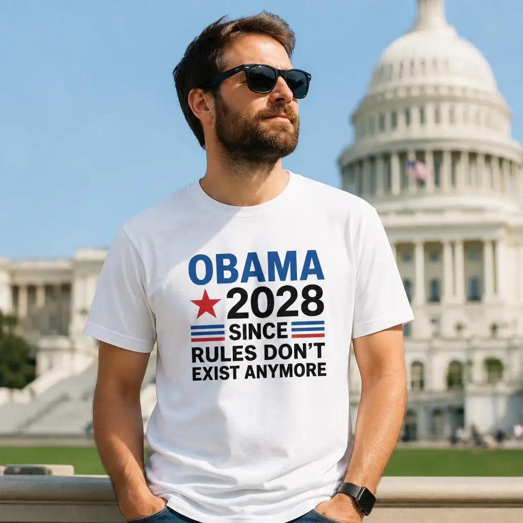 Don't Exist Anymore 2028 USA T Shirt 100% Cotton Clothing Short Sleeve Round Collar Tees Graphic T-Shirt