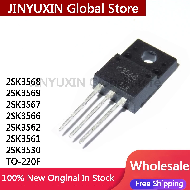 MXY 10Pcs 2SK3568 2SK3569 2SK3567 2SK3566 2SK3562 2SK3561 2SK3530 TO-220F IC In Stock Wholesale