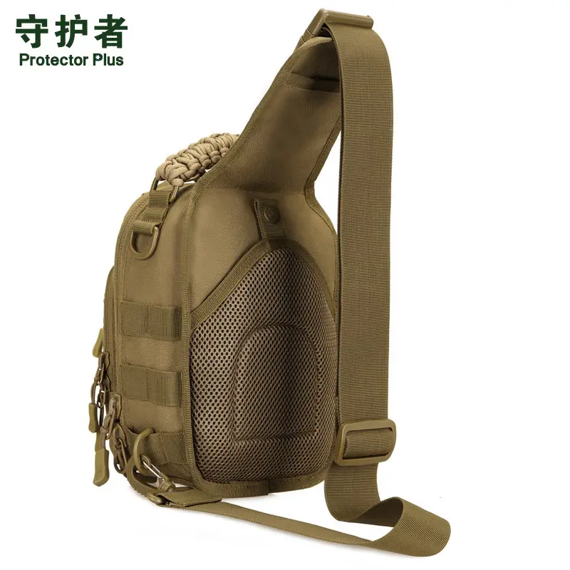 Indian fish tactical chest bag field camouflage riding bag sports Single Shoulder Bag Messenger Bag outdoor slingshot chest bag
