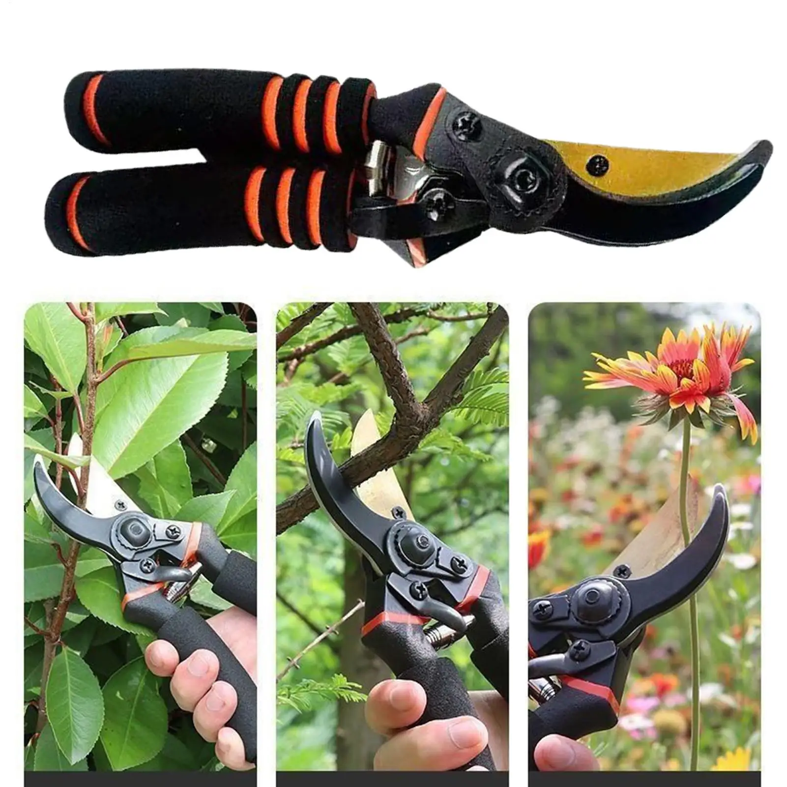 

Multifunctional Pruning Shear Garden Tools Heavy Duty Ultra Sharp Hand Pruners Professional Garden Scissors