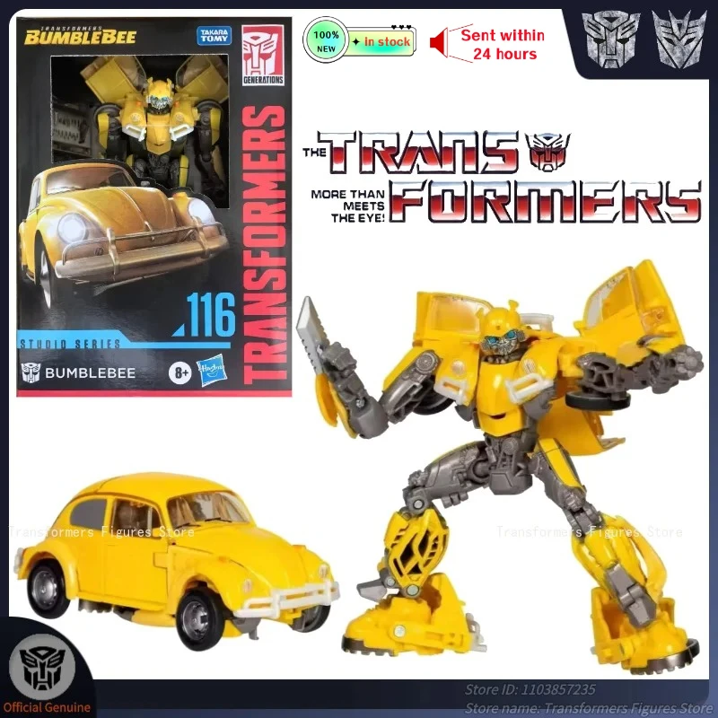 

In Stock Transformer Studio Series SS-116 Bumblebee Number Model G1 Movie Anime Character Toys Promotion Collection Beast Gifts