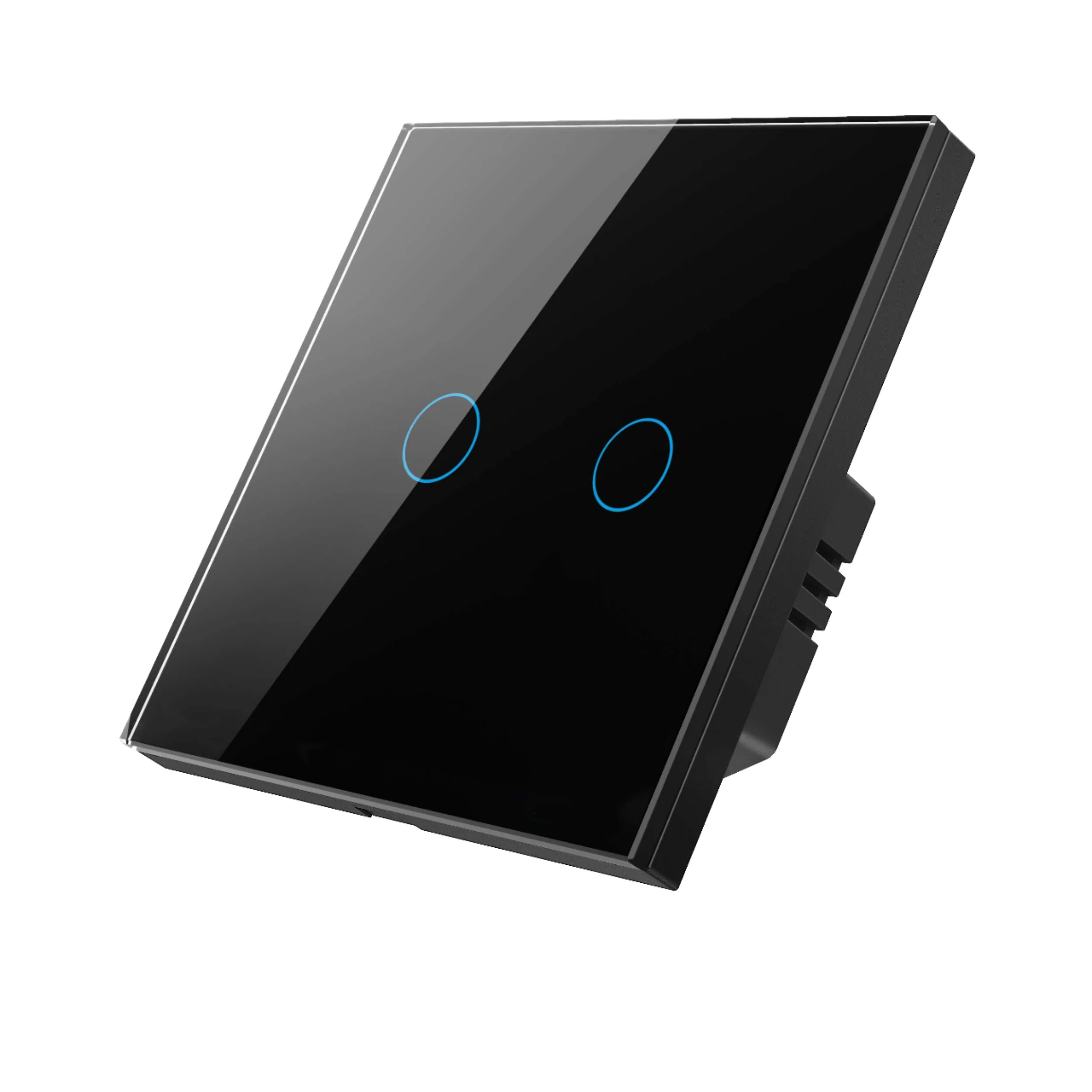 5PCS 220V WiFi 스마트 터치 벽 스위치 중성선 필요 투야 앱 음성 원격 제어 타이머 알렉사 & 구글 홈 호환 10A