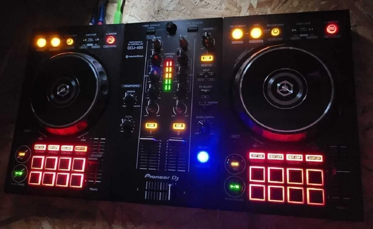 Desconto de verão de 50% Pioneer DDJ-400 DJ Controller Rekordbox 2 canais