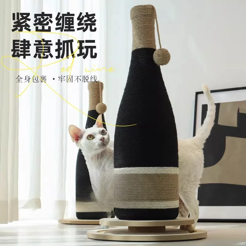 Cat scratching column vertical wear-resistant cat scratching board