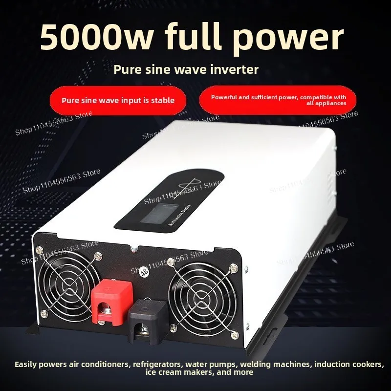 1-5kw12V-96V to 220V110V solar car home off-grid photovoltaic pure sine wave inverter