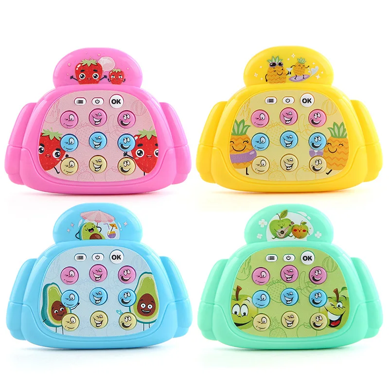 New Cartoon Cute Children's Electronic Game Toys Creative Gopher Toys Mini Handheld Game Machine Children's Stress Relief Toys