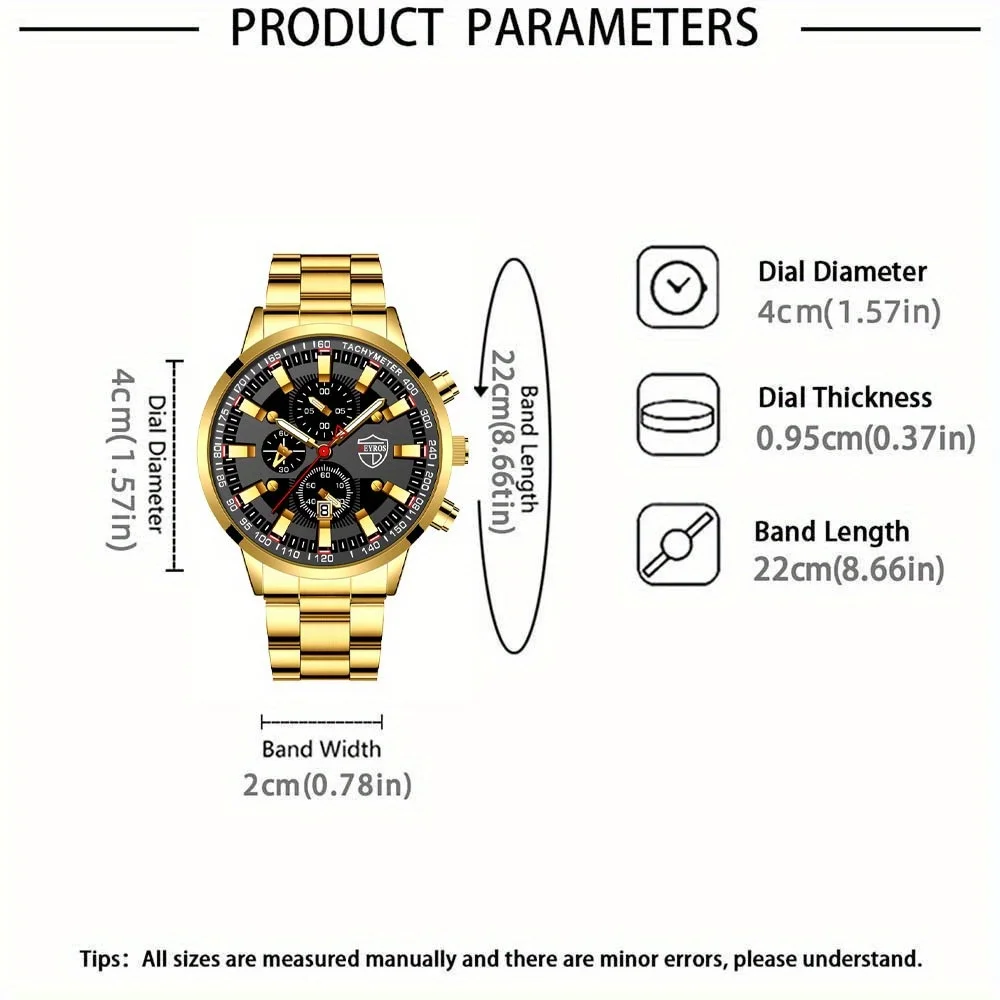 Роскошный мужской комплект часов из трех предметов с ремешком из сплава. Мужские часы для отдыха. Мужские часы и браслет-ожерелье в подарок для мужчин.