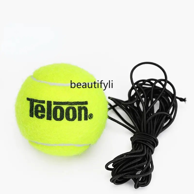 Tennis Trainer Single Double with Line Rebound Outdoor Rope Self-Training Artifact