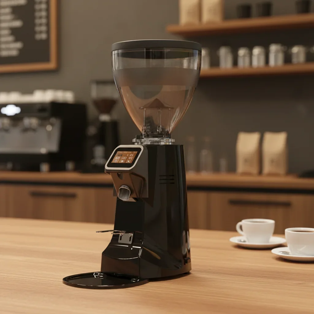 FirmHome StoreHigh Precise Modern Coffee Powder Grinder Machine 64mm Flat Burr Grinder Moledora De Cafe