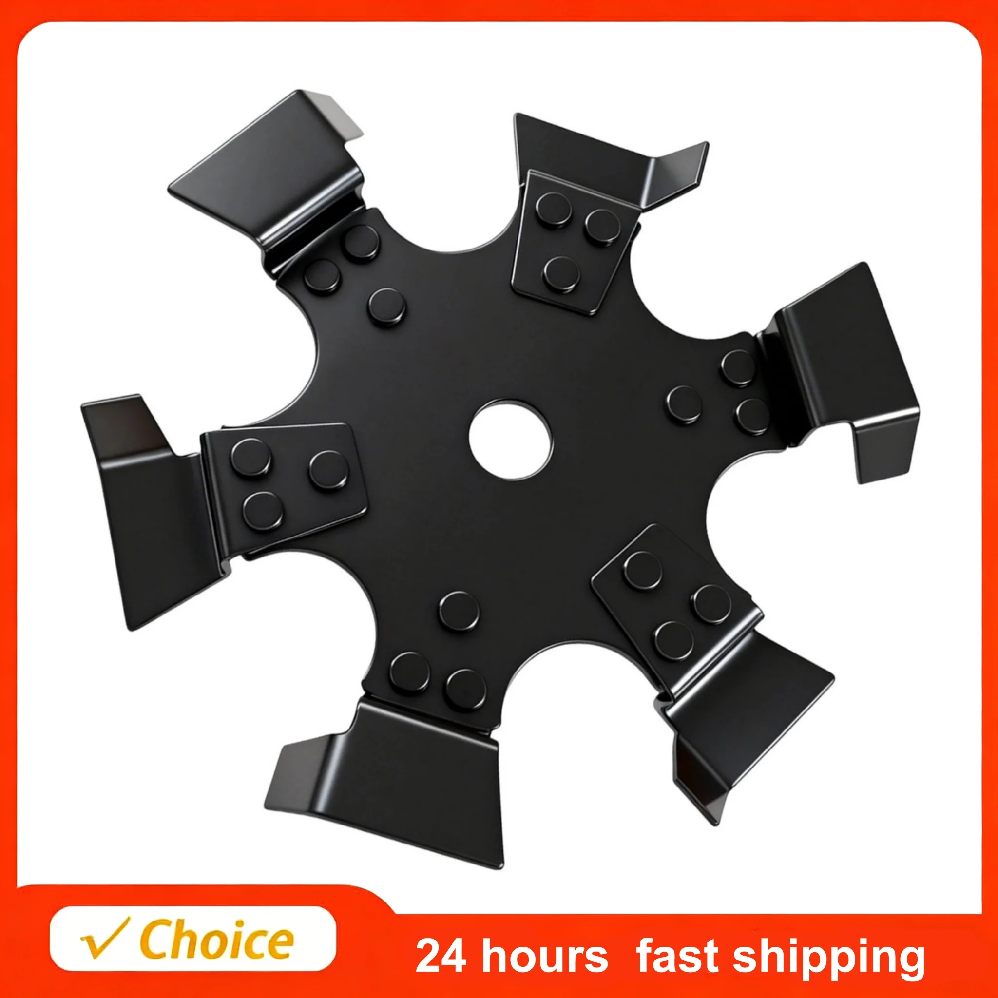 Mower Trenching Wheel Replacement for Mower Blades Gardening Tasks Manganese Steel Ditching Wheel Lawn Care Trenching Wheel