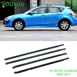 Car accessories body parts 50-640A outer door glass window tape for Mazda 3 2008-2013 BL 5 door hatchback