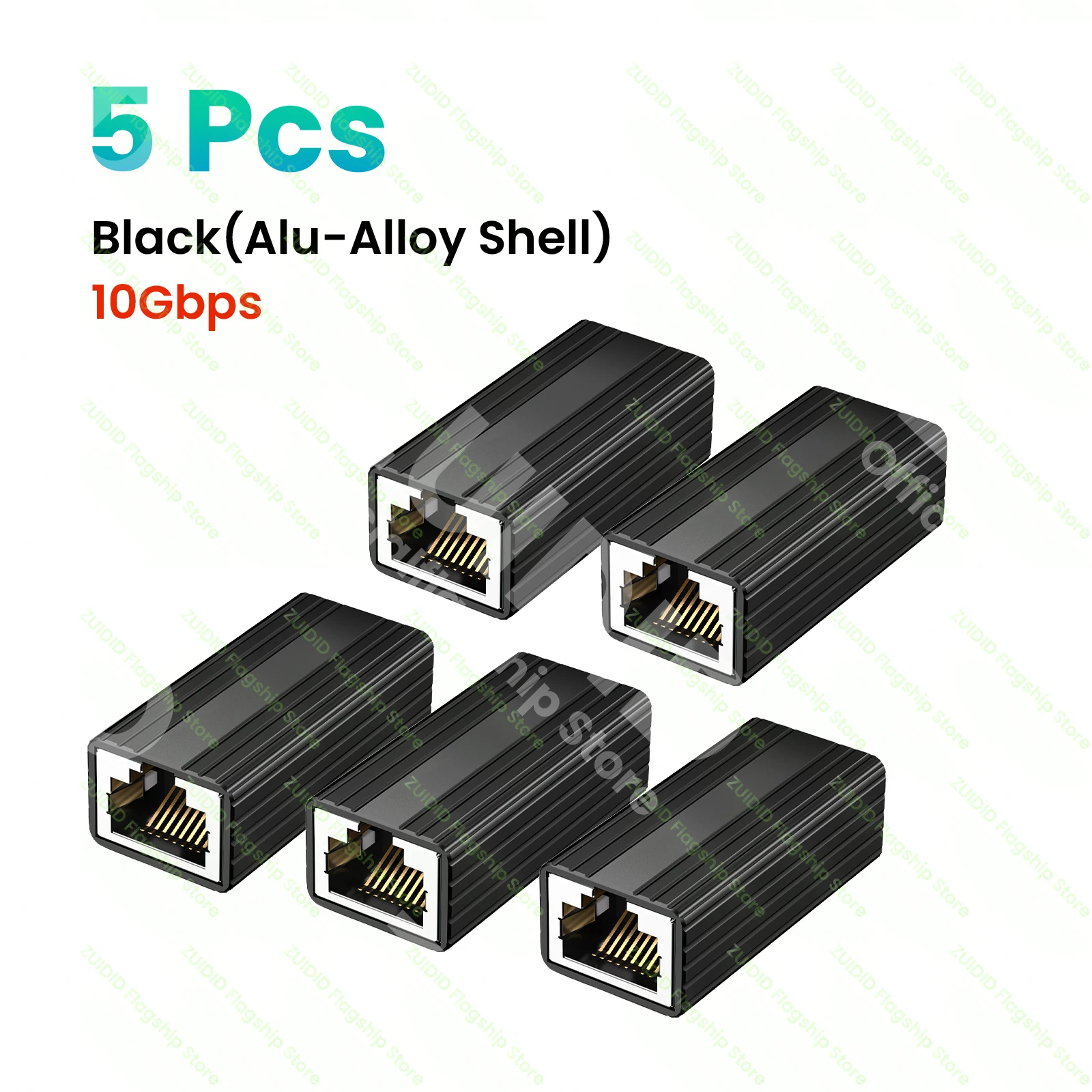 1/2/5/10Pcs 10Gbps RJ45 Stecker Buchse auf Buchse Gigabit Netzwerk Extender Erweiterung für Cat8 cat7 Cat6 Ethernet Kabel Adapter
