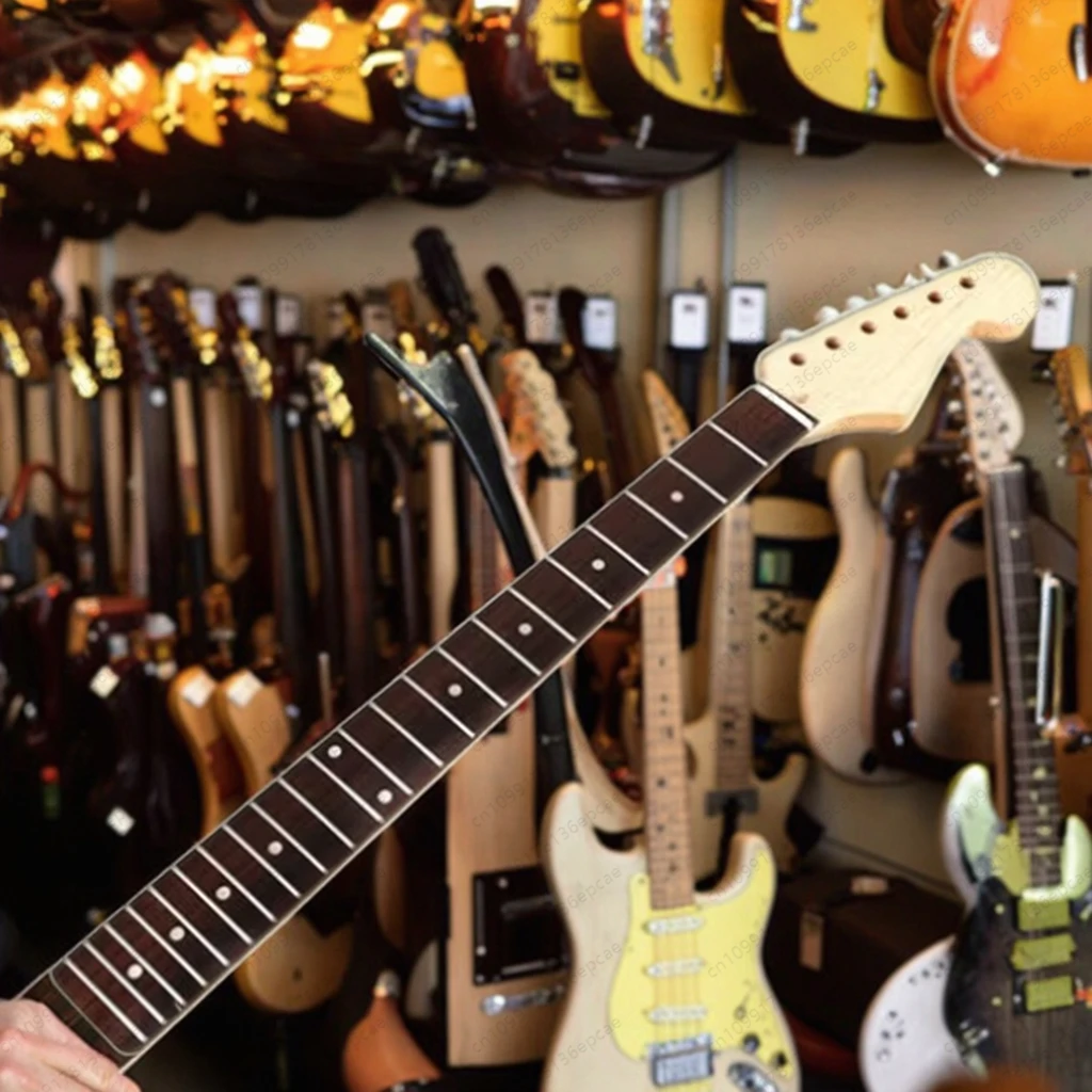 

Maple Neck with Rosewood Fingerboard 22 Frets ST Replacement Guitar Neck Stringed Instruments Part & Accessory